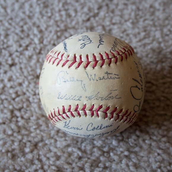 1971 Detroit Tigers Autographed Baseball - Team (vintage) - Picture 5 of 6